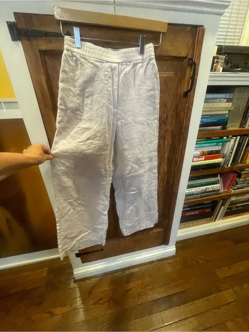 COS Elastic Waist Pants in Pale Lilac - size 2